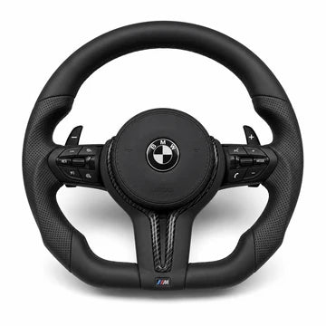 Kierownica M Sport do BMW – skóra perforowana, łopatki (E90, F10, F20, F30, X1, X3, X5)